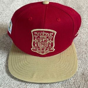 Adidas snap back 2014 FIFA World Cup hat Brasil Espana one size